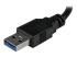 StarTech.com USB 3.0 naar Gigabit Netwerk Adapter met ingebouwde 2-Poorts USB Hub - Close-up