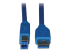 Eaton Tripp Lite Series USB 3.2 Gen 1 SuperSpeed Device Cable (A to B M/M), 10 ft. (3.05 m) - Close-up