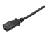 StarTech.com 2m Stroomkabel, 18AWG, EU Schuko naar C13 Voedingskabel, 250V 10A, Zwart, AC Vervangkabel, TV/Monitor Stroomkabel, Schuko CEE 7/7 naar IEC 60320 C13 Voedingskabel (PXT101EUR) - Close-up