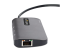 StarTech.com USB C Multiport Adapter, 4K 60Hz HDMI Video, 3-Port 5Gbps USB-A 3.2 Hub, 100W Power Delivery Passthrough, GbE, USB Type-C Mini Travel Dock with Charging, 12in/30cm Cable - Linkerkant