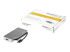 StarTech.com USB C Multiport Video Adapter met HDMI, VGA, Mini DisplayPort of DVI, USB Type C Monitor Adapter naar HDMI 2.0 of mDP 1.2 (4K 60Hz), VGA/DVI (1080p), Space Gray Aluminium (CDPVDHDMDP2G) - Linkerhoek