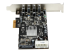 StarTech.com 4-poorts PCI Express (PCIe) SuperSpeed USB 3.0 kaartadapter - Rechte hoek