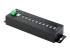 StarTech.com 10-Port Industrial USB 2.0 Hub, Rugged USB Hub w/15kV Air/8kV Contact ESD Level 4 Protection, DIN/Wall/Desk Mountable USB-A Hub, Multiport USB Hub with Locking Ports - Linkerhoek