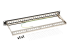 Eaton Tripp Lite Series 24-Port 1U Rack-Mount Shielded Blank Keystone/Multimedia Patch Panel, RJ45 Ethernet, USB, HDMI, Cat5e/6 - Rug