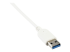 StarTech.com 3-Poorts draagbare USB 3.0 hub met Gigabit Ethernet - Close-up