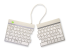 R-Go Ergonomisch Toetsenbord Split break - Voorkant