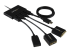 StarTech.com DisplayPort naar DisplayPort multi-monitor splitter - Linkerhoek