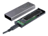 StarTech.com USB-C 10Gbps to M.2 NVMe or M.2 SATA SSD Enclosure, Tool-free M.2 PCIe/SATA NGFF SSD Enclosure, Portable Aluminum Case, USB Type-C & USB-A Host Cables, For 2230/2242/2260/2280 - Binnen