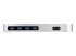 StarTech.com Dual-4K monitor laptop docking station - Voorkant