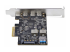 StarTech.com 5-Port USB PCIe Card, USB 3.2 10Gbps, PCI Express Card with 4x USB-C Ports, 1x USB-A Internal Port, USB PCIe Controller Card, Windows/macOS/Linux - Bovenkant