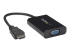 StarTech.com HDMI naar VGA Video Adapter met Audio voor Desktop PC / Laptop / Ultrabook - Linkerhoek