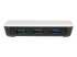 StarTech.com USB 3.0 naar gigabit Ethernet NIC netwerkadapter met 3-poorts hub - Voorkant