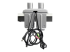 StarTech.com Monitor arm voor 2 schermen - Close-up