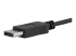 StarTech.com 3ft/1m USB C to DisplayPort 1.2 Cable 4K 60Hz, USB-C to DisplayPort Adapter Cable HBR2, USB Type-C DP Alt Mode to DP Monitor Video Cable, Compatible with Thunderbolt 3, Black - Close-up