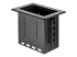 StarTech.com Single-Module Conference Table Connectivity Box-Customizable - Rechte hoek