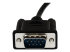 StarTech.com 2 m zwarte DB9 RS232 seriële nullmodemkabel F/M - Close-up