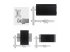 StarTech.com Six-Monitor Desk Mount w/ Crossbar, Up To 32" Screens/17.6lb - Meerdere hoeken