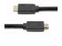 StarTech.com 15m(50ft) HDMI 2.0 Cable, 4K 60Hz Active HDMI Cable, CL2 Rated for In Wall Installation, Long Durable High Speed Ultra-HD HDMI Cable, HDR 10, 18Gbps, Male to Male Cord, Black - Meerdere hoeken