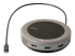 StarTech.com USB-C Conference Speaker Mini Dock, Portable Boardroom Speaker and Multiport Adapter, USB-C to VGA or 4K 60Hz HDMI, 2x USB-A (5Gbps) Hub, Mic/Speaker - Bovenkant