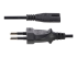 StarTech.com 1m Laptop Stroomkabel, EU Plug naar C7, 2.5A 250V, 18AWG, Laptop Vervangkabel, Printer Voedingskabel, Laptop Lader Kabel / Laadkabel, UL-Listed (PXTNB2SEU1M) - Voorkant