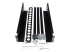 StarTech.com 2U Vaste 19" universele serverrack rails met verstelbare diepte - Voorkant