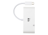 Eaton Tripp Lite series 3-Port USB-C hub w/ Gigabit ethernet GbE, USB-C Charging USB Type C USB 3.1 Hub - Bovenkant