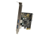 StarTech.com 2 poort USB 3.0 PCI Express controller kaart met SATA voeding - Linkerhoek