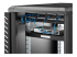 StarTech.com 1U 56cm Diepe Uitschuifbare Plank Serverrack Serverkast Zwart - Rug