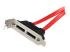 StarTech.com 2 poorts low-profile SATA naar eSATA adapterplaatje - Close-up