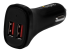 StarTech.com Dubbele USB autolader - Rechte hoek