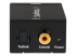 StarTech.com SPDIF digitale coaxiale of Toslink optisch-naar-stereo RCA audioconverter - Linkerkant