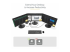 StarTech.com 3-Port Multi Monitor Adapter, DisplayPort 1.2 to HDMI MST Hub, Triple 1080p HDMI Monitor, Video Splitter for Extended Desktop Mode on Windows PCs Only, DP to 3x HDMI MST Hub - Voorkant