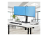 StarTech.com Crossbar Dual Monitor Desk Stand, Double 27inch Screens/VESA - Rechte hoek