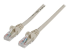 Intellinet Network Patch Cable, Cat6, 20m, Grey, CCA, U/UTP, PVC, RJ45, Gold Plated Contacts, Snagless, Booted, Lifetime Warranty, Polybag - Rechte hoek