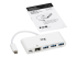 Eaton Tripp Lite series 3-Port USB-C hub w/ Gigabit ethernet GbE, USB-C Charging USB Type C USB 3.1 Hub - Voorkant