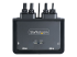 StarTech.com 2-Port Hybrid USB-C DisplayPort Cable KVM Switch, 4K 60Hz, Compact KVM with 6ft/1.8m USB-A/DisplayPort/Audio & 4ft/1.2m USB-C Integrated Host Cables, Bus Powered - Bovenkant