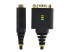 StarTech.com 1ft (30cm) USB to Serial Adapter Cable, COM Retention, RS232 - Meerdere hoeken