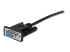 StarTech.com Zwarte straight-through DB9 RS232 seriële kabel - Close-up