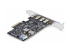 StarTech.com 5-Port USB PCIe Card, USB 3.2 10Gbps, PCI Express Card with 4x USB-C Ports, 1x USB-A Internal Port, USB PCIe Controller Card, Windows/macOS/Linux - Rug