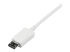 StarTech.com 2 m witte micro USB-kabel - Close-up