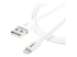 StarTech.com 1 m witte Apple 8-polige Lightning-connector-naar-USB-kabel voor iPhone / iPod / iPad - Rechte hoek