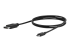 StarTech.com 3ft/1m USB C to DisplayPort 1.2 Cable 4K 60Hz, USB-C to DisplayPort Adapter Cable HBR2, USB Type-C DP Alt Mode to DP Monitor Video Cable, Compatible with Thunderbolt 3, Black - Rechte hoek