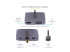 StarTech.com USB C Video Adapter, USB C to HDMI VGA Multiport Adapter w/ 3.5mm Audio Output, 4K 60Hz, HDR, 100W PD 3.0, USB C Monitor Adapter for Laptop, Thunderbolt 3/4 Compatible - Meerdere hoeken