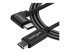 StarTech.com USB-C kabel rechtshoekig - Rechte hoek