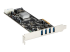 StarTech.com 4-poorts PCI Express (PCIe) SuperSpeed USB 3.0 kaartadapter - Rug