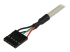 StarTech.com 2-poort USB A Vrouwelijke Adapter Slotplaatje - Close-up