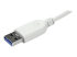 StarTech.com 4 Poorts draagbare compacte USB 3.0 hub met geïntegreerde kabel - Close-up