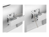 StarTech.com Six-Monitor Desk Mount w/ Crossbar, Up To 32" Screens/17.6lb - Close-up