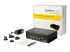 StarTech.com 4 poorts Dual DisplayPort KVM switch - Rechte hoek