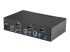 StarTech.com 2 Port DisplayPort KVM Switch, 4K 60Hz, Single Display, Dual Port UHD DP 1.2 USB KVM Switch met Geïntegreerde USB 3.0 Hub & Audio, Dell HP Apple Lenovo, TAA Compliant (SV231DPU34K) - Rug